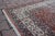 1950s 1950s Vintage Chinese Hand Knotted Red Floral Desing Oushak Area Rug For Sale - Image 5 of 13