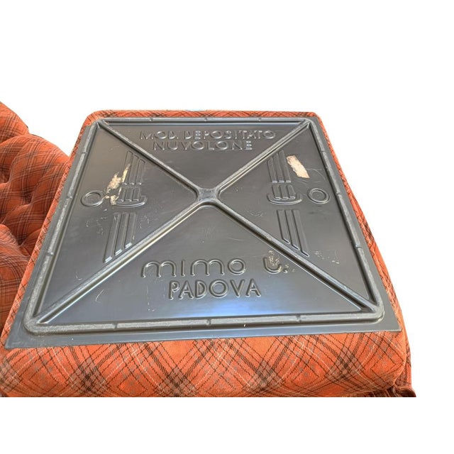 Textile Modular Sofa by Rino Maturi for Mimo Padova, 1970s, Set of 4 For Sale - Image 7 of 10