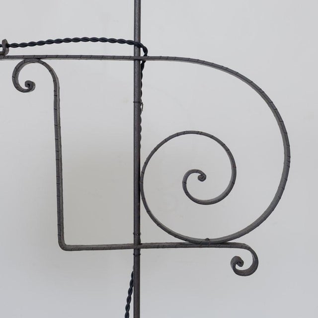 French Adjustable Iron Floor Lamp For Sale - Image 13 of 18