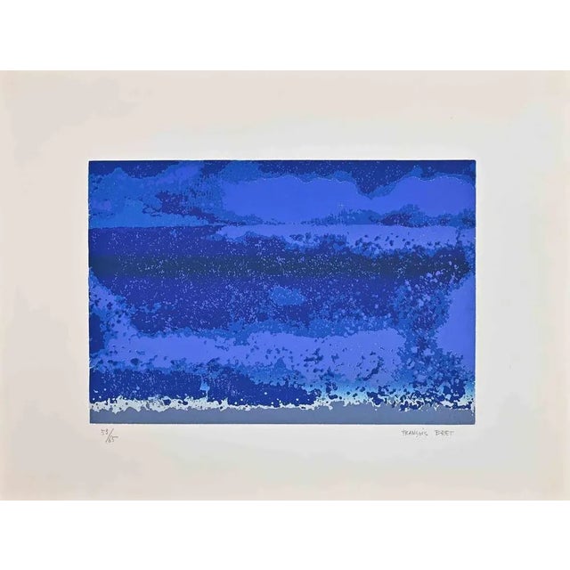 Composition is an original Screen Print realized by François Bret in the mid-20th Century. Hand-Signed. Numbered. Edition,...