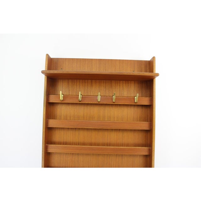 Cloakroom Wall attributed to Carl Auböck, 1960s For Sale - Image 12 of 15