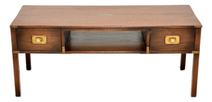 Antique Military Campaign Coffee Table, 1950s