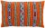 Late 20th Century Orange Striped Moroccan Berber Pillow For Sale - Image 4 of 4