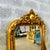 French Style Gold Floor Mirror – 5 Ft Tall Statement Mirror With Ornate Gold Leaf Frame For Sale In Miami - Image 6 of 9