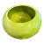 Vintage Frank Moreno Chartreuse Green Ceramic Planter For Sale