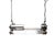 Restored explosion-proof fluorescent lamp in cast aluminum. This lamp, formerly used in industry, has been fully restored,...