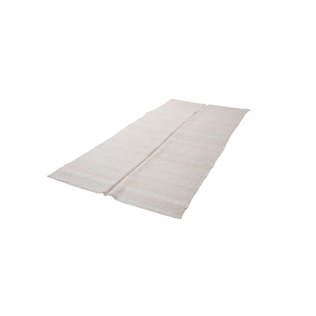 Mid-Century Modern Vintage Modern Turkish Hemp Kilim Rug - 4`9" X 10`1" For Sale - Image 3 of 6