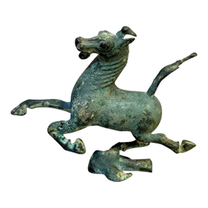 Chinese Bronze Flying Horse Figurine