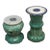 Pair of Annamese Celedon-Glazed Ceramic Garden Stands For Sale