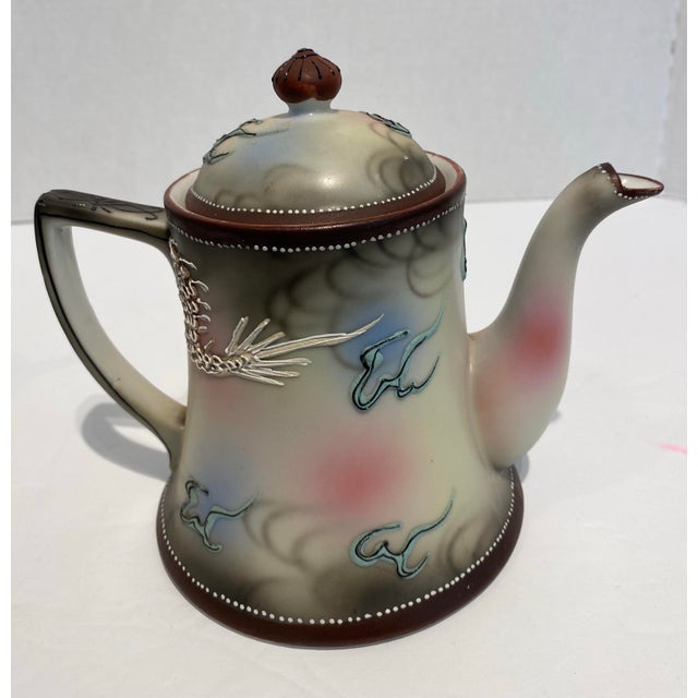1920s 1920's Morriage Dragonware Tea Set by Hotta Yu Shoten and Co.- 3 Pieces For Sale - Image 5 of 12