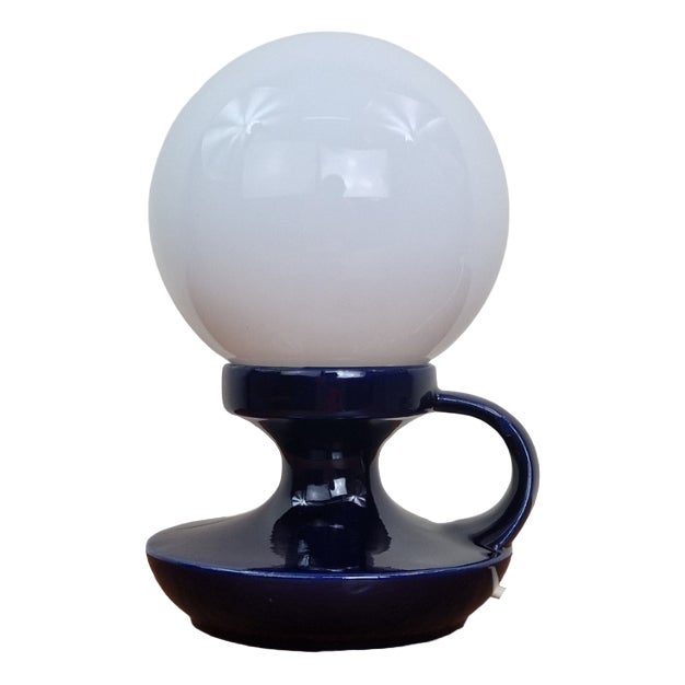 Mid-Century Ceramic Table Lamp by Cari Zalloni for Steuler, 1960s For Sale