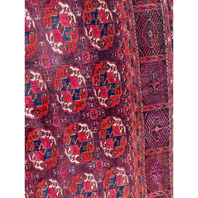 Antique Large Boukhara Rug, 1920s For Sale - Image 12 of 18
