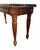 Elegant Cherry Wood Side / Sofa Table w/ Stunning Marble Top -Perfect Condition! -Measurements: 54”L x 30”H x 19”D...