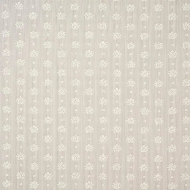 Sample - Schumacher Brunel Fabric in Natural For Sale