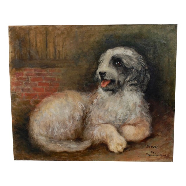 Stray Painting by Marjorie Cox, 1930s For Sale