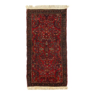 Pasargad DC Persian Hand Knotted Antique Sarouk Rug For Sale