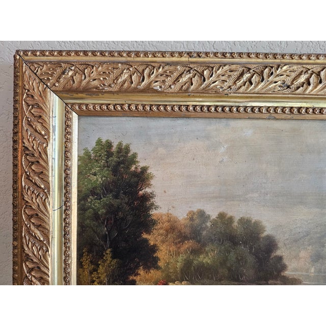 19th Century Scottish Romantic Landscape by John Crawford Wintour Framed For Sale - Image 4 of 12