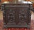 19th Century Ebonized Oak Renaissance Revival Atlas Server Chest Cabinet Dimensions : 54" Wide X 22" Deep X 48.5" Tall...