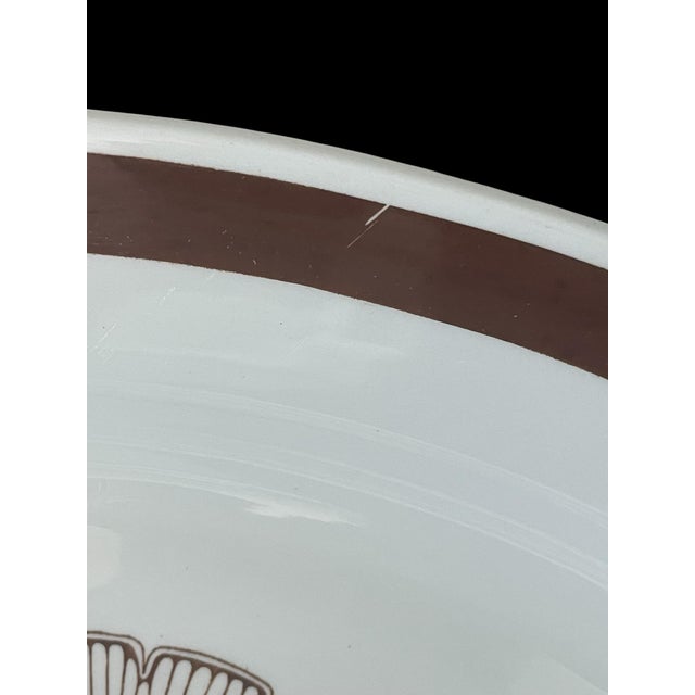 Ceramic Vintage Arabia Finland Oval Turkey Serving Plate Platter, 18 1/4”. Thanksgiving For Sale - Image 7 of 7