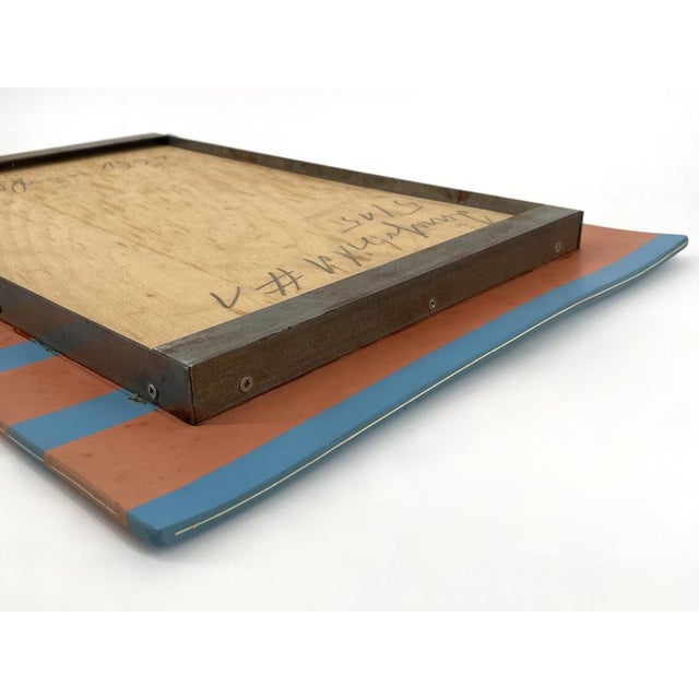 1990s Heiner Blum, Läuferbild 1, 1991, Eraser Concept Artwork For Sale - Image 5 of 14