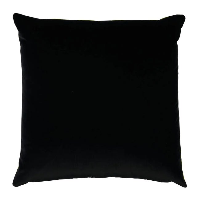 This pillow features Sabi Tiger Velvet with a knife edge finish. Sabi Tiger Stripe is a wildly chic abstract animal...
