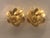 1970s Trifari Gold Cluster Leaf Design Earrings, A Pair For Sale - Image 6 of 10