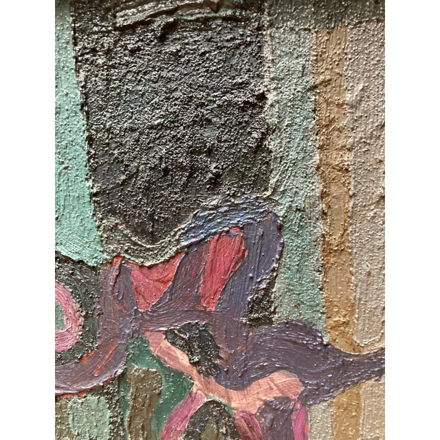 Mid-Century Floral Still Life Attributed to Peter Busa For Sale - Image 11 of 12