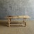 Vintage Reclaimed Natural Elm Wood Coffee Table For Sale - Image 4 of 8