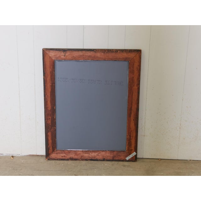 French 1920s Giltwood Rectangular Mirror with Carved Faux-Bois Décor For Sale - Image 4 of 8