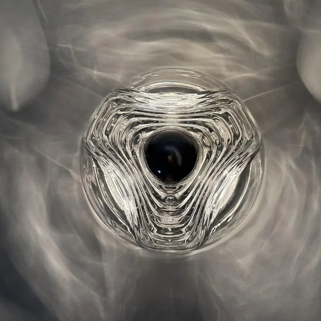 Wave Glass Wall Lamp from Peill & Putzler, 1970s For Sale - Image 9 of 18