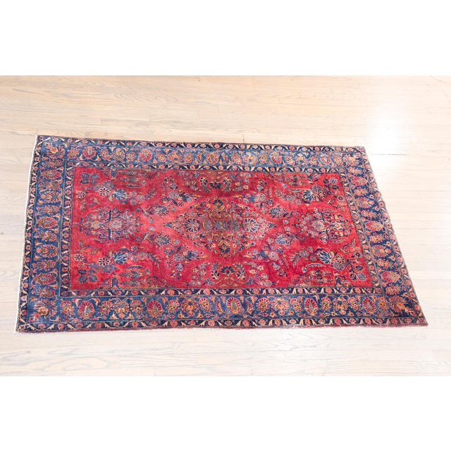 Early 20th Century Persian Kashan Rug For Sale - Image 17 of 17