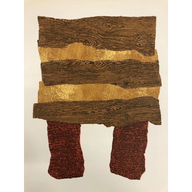 Enrico Baj - Composition Original lithograph with embossing Publisher: San Lazzaro, Paris, 1962 Printed by Atelier Fernand...