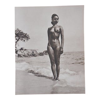Vintage Silver Gelatin Nude Photograph For Sale