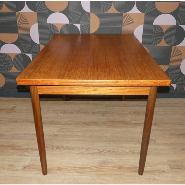 1960s Teak Extendable Dining Table, Denmark, 1960s For Sale - Image 5 of 18