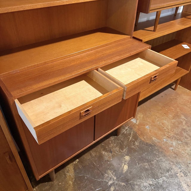 Mid 20th Century Swedish Bookcase Hutch For Sale - Image 6 of 8