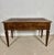 French Louis XVI Style Walnut Writing Desk with Leather Top, 1920 For Sale - Image 3 of 10