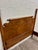Wood Antique Full Size American Empire Style Burl Grain Four Poster Bed For Sale - Image 7 of 11