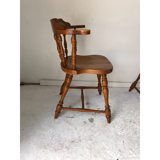 Vintage Country Style Hale Furniture Co. Maple Chairs S/4 Chairish
