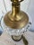Glass Late 20th Century Fine Glass and Brass Classic Paul Hanson Lamp in the Form and Style of Baccarat For Sale - Image 7 of 10