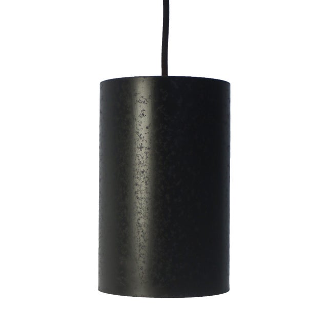 Black Danish Pendant Lamps by Eila & John Meiling for Louis Poulsen, 1967 For Sale