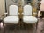 Pair Of 19th Century French Louis XVI Style Chairs. This stunning pair of classic French Louis XVI style chairs, side...