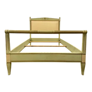Vintage Robert W Irwin Company Louis XVI Style Twin Size Bed