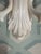 1970s Shell Pair of Hand-Painted Coastal Wall Sconces/Candleholders For Sale - Image 5 of 6
