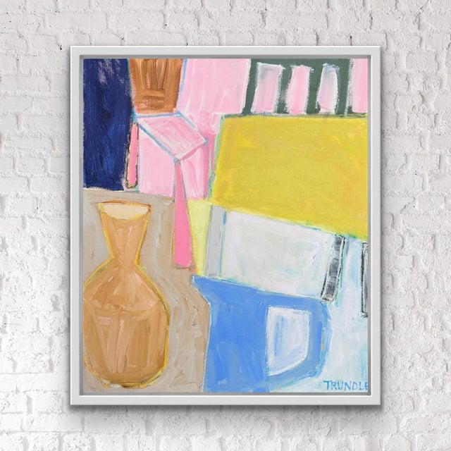 2020s Sarah Trundle, Contemporary Abstract Still Life, "The Comforts of Home" For Sale - Image 5 of 5