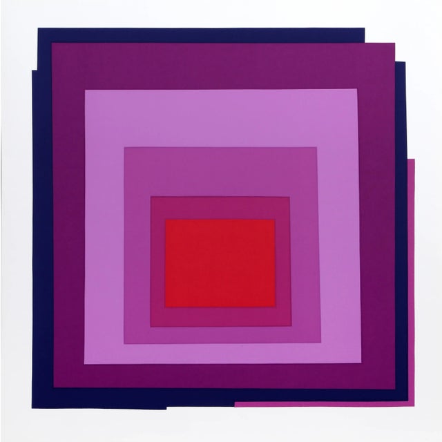 1990s Burgundy Blue by Barbara Lynch Zinkel For Sale - Image 5 of 7