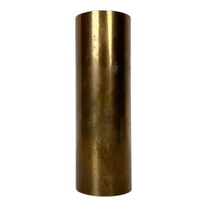 Vintage Brass Cylinder Candleholder