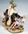 Ceramic Bacchant Group with Drunken Silenus on Donkey by E. A. Leuteritz for Meissen, 1860 For Sale - Image 7 of 10