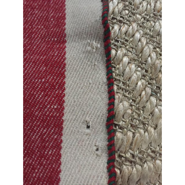 1940s Wedding Blanket Vintage Persian Qashqai For Sale - Image 11 of 13