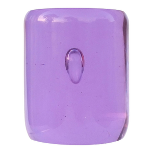Vintage Murano Oggetti Signed Alexandrite Purple Italian Art Glass Color Changing Sculpture Paperweight