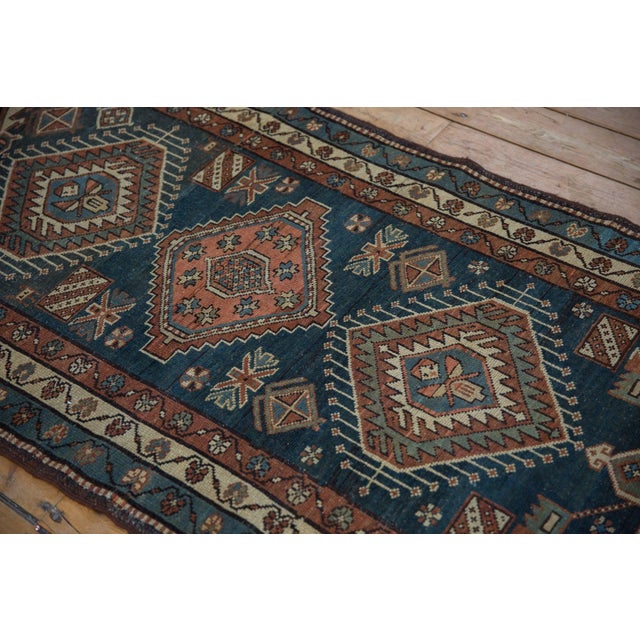 Traditional Vintage Karaja Rug Runner - 3'4" x 13'3" For Sale - Image 3 of 10
